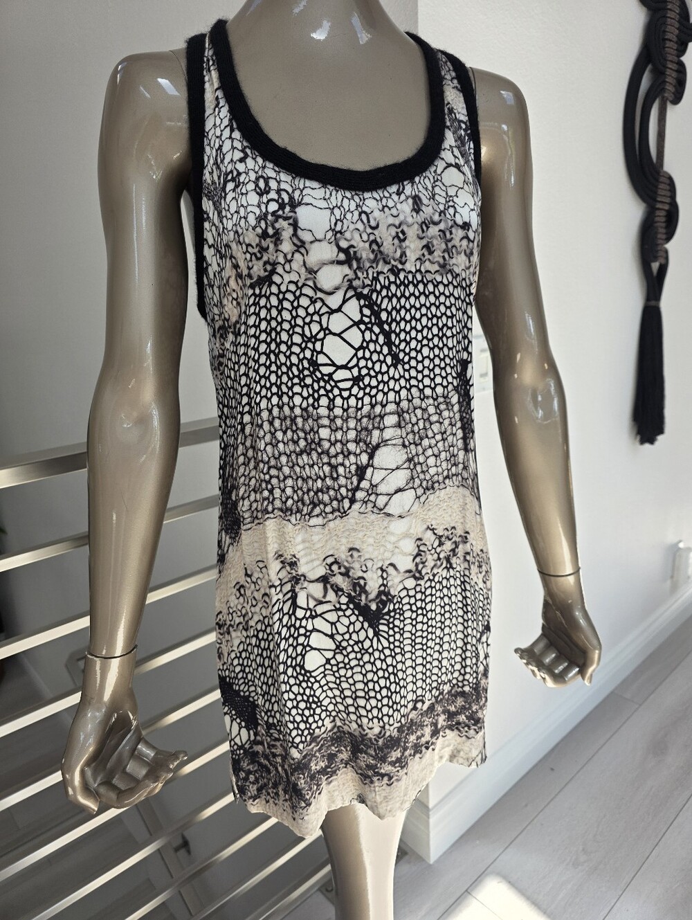 Roberto Cavalli Class Silk Tunic Sz 8